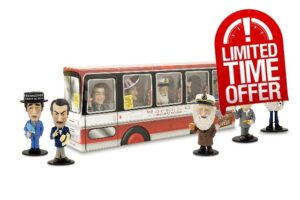 Only Fools and Horses The Jolly Boys Outing Limited Edition Bobble Head Set in Coach Box