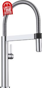 Blanco 519843 Culina-S Mini - Chrome Kitchen Sink tap with a Movable spout Mini-chrome-519843