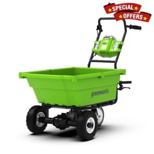 Greenworks G40GC Self-Propelled Cordless Electric Garden Cart