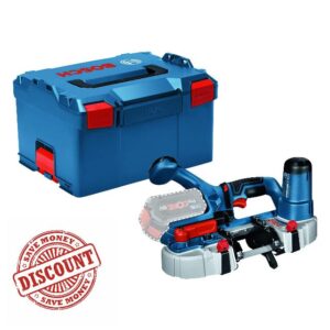 Bosch Professional 18 V System Battery Band Saw GCB 18V-63 Including 1x Band Saw Blade Without Batteries and Charger in L-BOXX 238