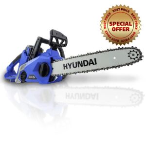 Hyundai 40V 14'' Lithium-Ion Battery Powered Cordless Chainsaw