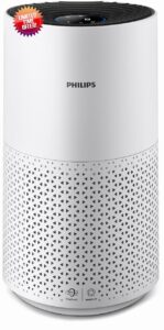 Philips Domestic Appliances Air Purifier Smart 1000i Series-Purifies rooms up to 78 m²-Removes 99.97% of Pollen