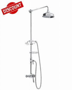 Bristan TY2 CSHXDIV C Trinity Exposed Concentric Shower Valve with Diverter and Rigid Riser Kit