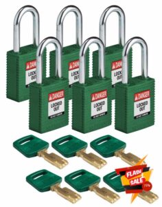 Brady SafeKey Nylon Padlock