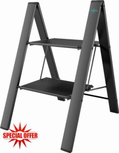 LEONARDO 2 Gr anodized aluminum ladde