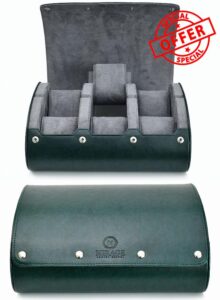 Watch Case for Men - Watch Roll Travel Case - Storage Organizer and Display - Mirage Watch Roll Case…