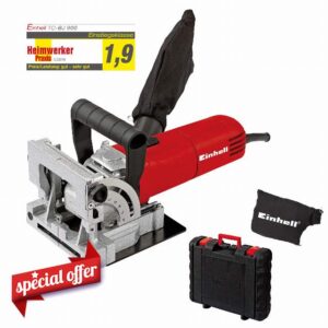 Einhell TC-BJ 900 Biscuit Jointer | 860W Plate Joiner With 100mm Mini Circular Saw Cutter