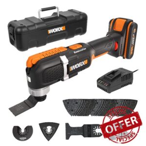WORX 18V (20V Max) Sonicrafter Cordless Oscillating Multi-Tool