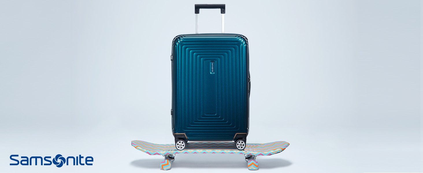 samsonite; neopulse; suitcase; spinner; suitcase 4 wheels; made in europe; lightweight luggage