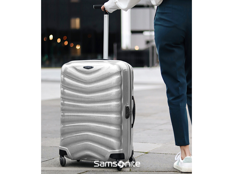 Firelite, Luggage, Samsonite, Suitcase, Spinner, Travel, Hardside, Strong suitcase, Light suitcase