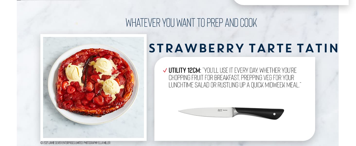 Strawberry Tarte Tatin with the 12cm Utility Knife