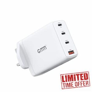 120W USB C Charger Plug GaN Multi port Charge PD Fast Charging USB Power Adapter Compatible with MacBook Pro/Air