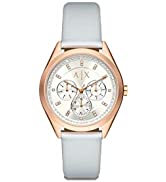 Armani Exchange - LOLA Collection, Silver Color, Stainless Steel watchstrap for Female AX5583