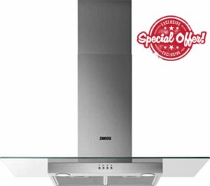 Zanussi ZHC92653XA 90cm Stainless Steel Chimney Hood            [Energy Class C]