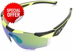NRC Glasses x1 Pordoi Matt Fluo Yellow And Black Unisex Adult