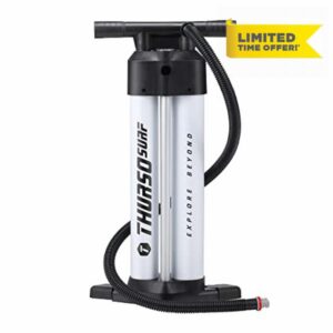 THURSO SURF Chimera Manual Pump for Inflatable Stand Up Paddle Board SUP Dual Chamber Triple Action Inflation Deflation Maximum Pressure 29 psi