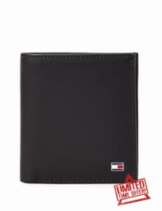 Tommy Hilfiger Men's TH Horizon Trifold Bi-Fold Wallet