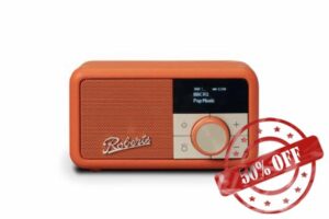 Roberts Revival Petite Pop Orange Digital Radio