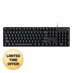 Logitech G413 SE Full-Size Mechanical Gaming Keyboard - Backlit Keyboard with Tactile Mechanical Switches
