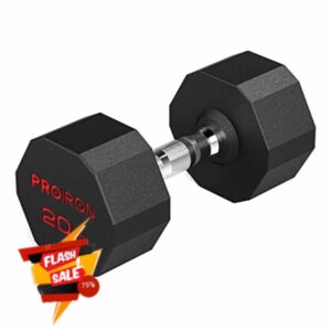 PROIRON Rubber Dumbbells Odorless