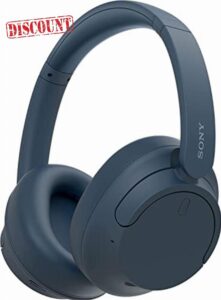 Sony WH-CH720N Noise Cancelling Wireless Bluetooth Headphones - Up to 35 hours battery life and Quick Charge - Blue