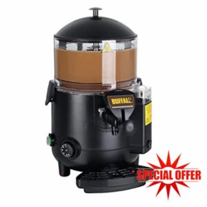 Buffalo Hot Chocolate Dispenser 5L Choco Drink Restaurant Catering Kitchen Home