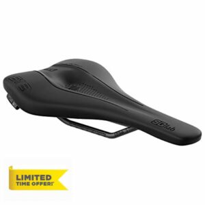 SQlab Unisex - Adult 612 Ergowave Active 2.1 Road & MTB Race Bicycle Saddle