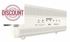 Heatmiser UH4 - 4 Zone 230v Wiring Centre