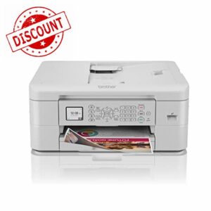 Brother MFC-J1010DW Wireless Colour Inkjet Printer | 4-in-1 (Print/Copy/Scan/Fax) | Wi-Fi/ USB.2.0/NFC | A4 | Photos | Ink Included | UK Plug