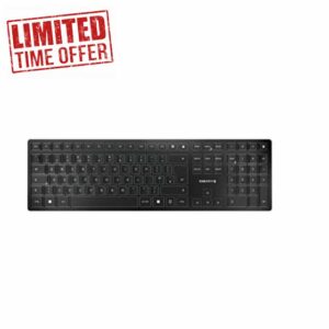 CHERRY - HIGH LEVEL KBD COMBOS 9100 SLIM GB KEYBOARD WIRELESS BLACK UK-ENGLISH