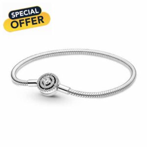 Pandora Women’s Sterling silver Cubic Zirconia Bracele
