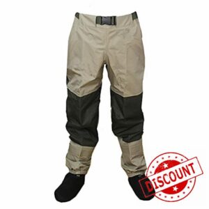 Kylebooker Breathable Fly Fishing Waist Waders Stockingfoot High Pant Wader Duck Hunting Wading Pants