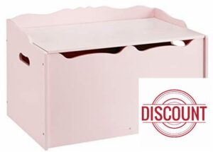 Amazon Basics – Wooden Toy Box