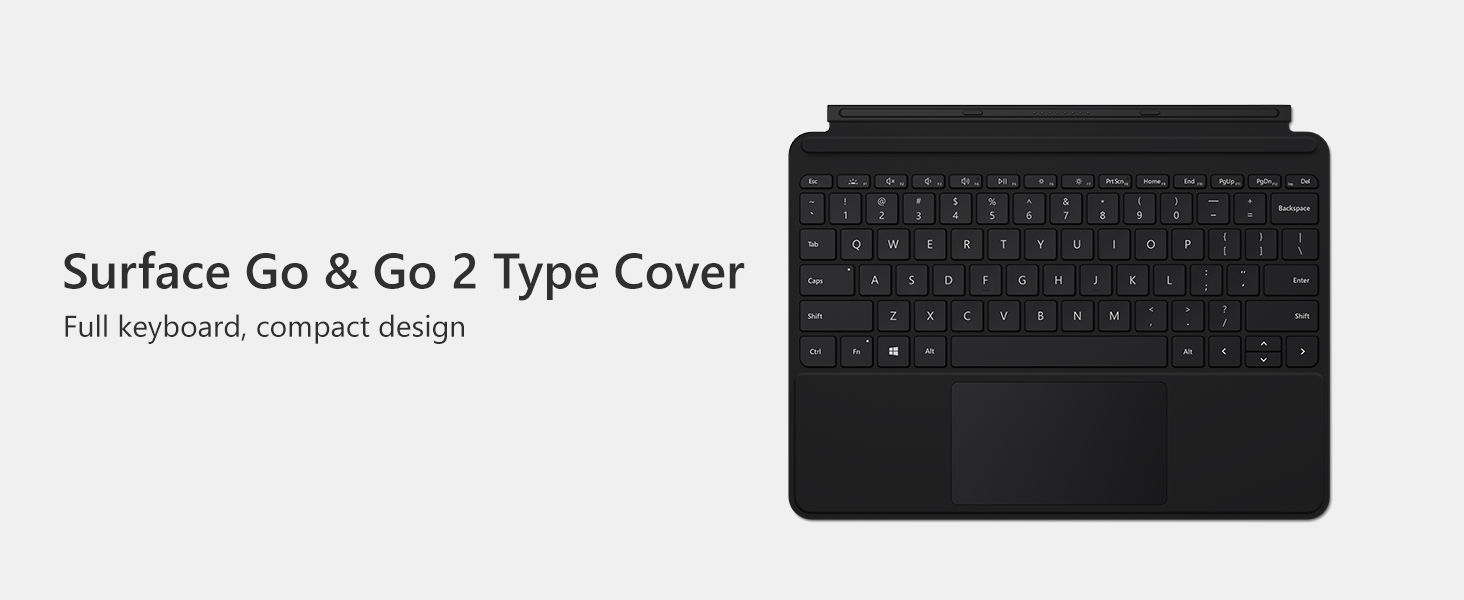 Surface Go Type Cover - black