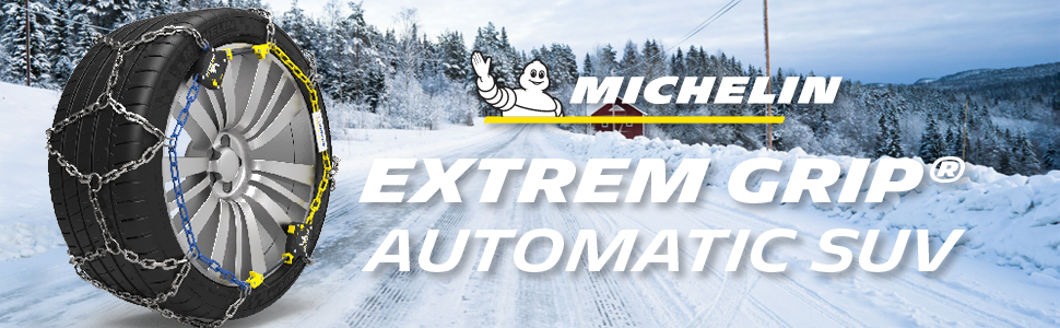 Michelin snow chains; Michelin snow socks; Michelin metal chains; winter tyre; car.