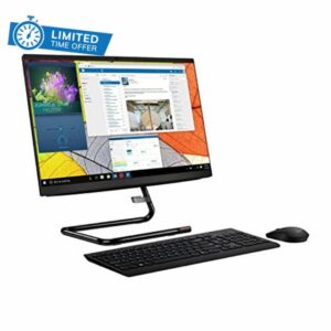 Lenovo IdeaCentre 3i Intel® Core™ i3 54.6 cm (21.5") 1920 x 1080 pixels 4 GB DDR4-SDRAM 1000 GB HDD All-in-One PC Windows 10 Home Wi-Fi 6 (802.11ax) Black
