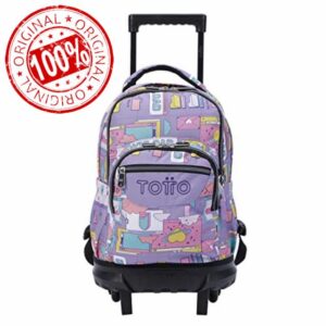 Totto Small School Backpack Wheels