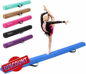 FBSPORT 240 CM/270CM Balance Beam Gymnastics Balance Beam for Kids