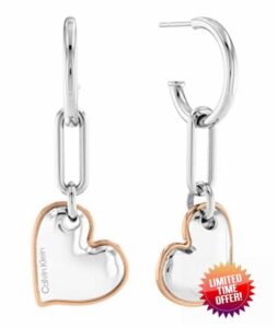 Calvin Klein Women's ALLURING Collection Dangle & Drop Earrings Rose Gold - 35000304