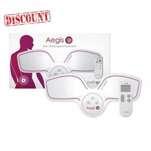 Paingone Aegis for back pain | Wireless Rechargeable TENS Machine for Lower-back Pain | Lumbar Relief