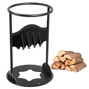 Manual Log Wood Splitter 7.0" Diameter Wedge for Home Campsite