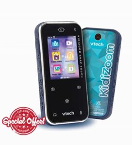VTech KidiZoom Snap Touch | Bluetooth Device for Kids with Camera & Games | Suitable for Boys & Girls 6+ Years | Blue