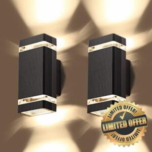 CELAVY Outdoor Wall Lights Mains Powered