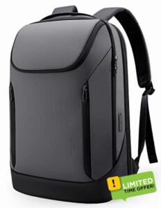 BANGE Business Smart Backpack Waterproof fit 15.6 Inch Laptop Backpack with USB Charging Port