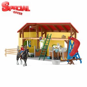 SCHLEICH 42485n Farm World Horse stable