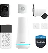 SimpliSafe Wireless Home Security Systems & Alarm System | Wireless Outdoor Security Camera, Entr...