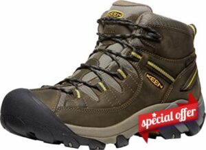 KEEN Men's Targhee 2 Mid Waterproof Hiking Boots