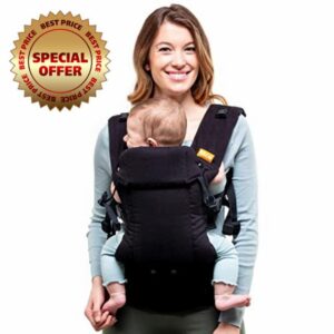 Beco Gemini Baby Carrier Newborn to Toddler - 100% Cotton Baby Body Carrier