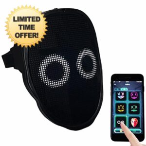 Depointer Life Led Mask with Bluetooth-compatible App Controlled