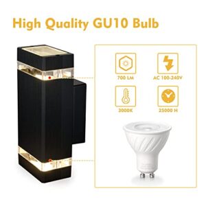 Up Down Outside Wall Lights IP65 Waterproof